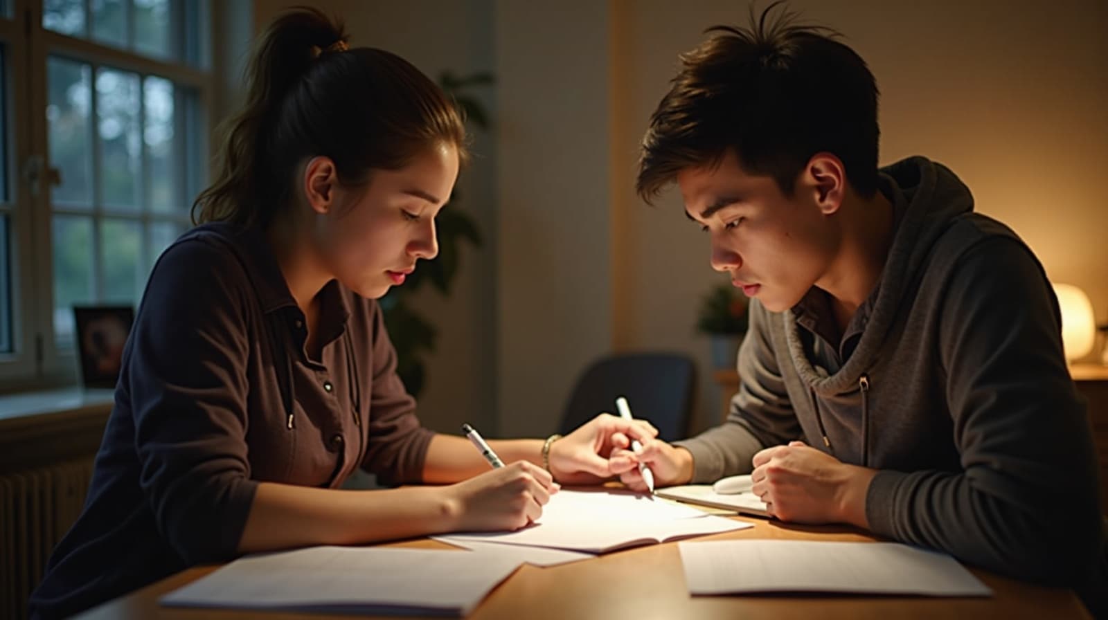 Student working through VCE Maths Methods with a private tutor in Melbourne