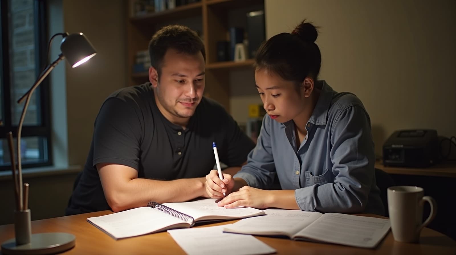 VCE student studying with a private tutor in Melbourne